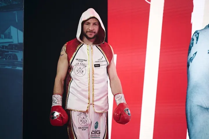 Maxi Hughes Mark Robinson Matchroom Boxing
