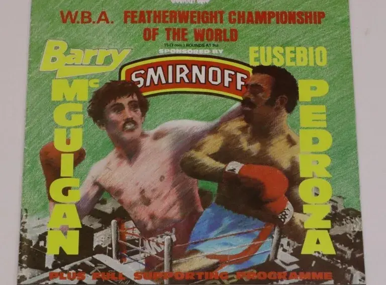 Barry McGuigan Eusebio Pedroza
