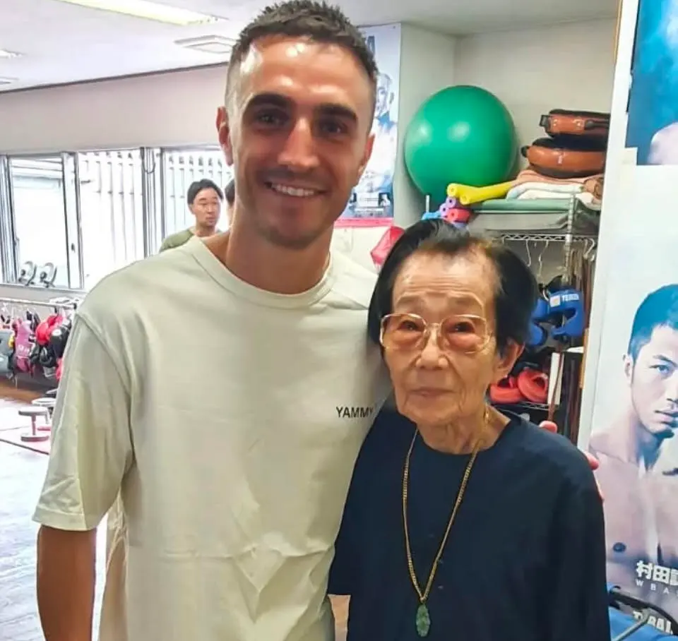 Longtime Teiken Gym manager Haru Nagano.