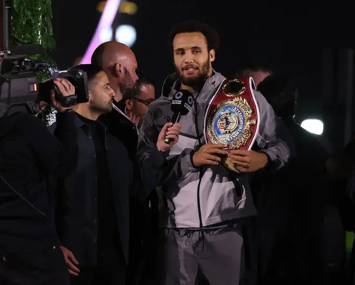 Moses Itauma Photo: Mark Robinson Matchroom Boxing