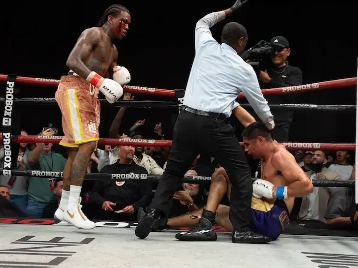 Najee Lopez and Manuel Gallegos met in a bloody, epic Fight of the Year candidate Friday at Osceola Heritage Park in Kissimmee, Florida. (March 13, 2026)