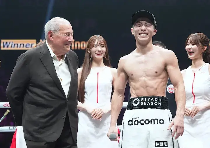 Noaya Inoue Bob Arum 09142025