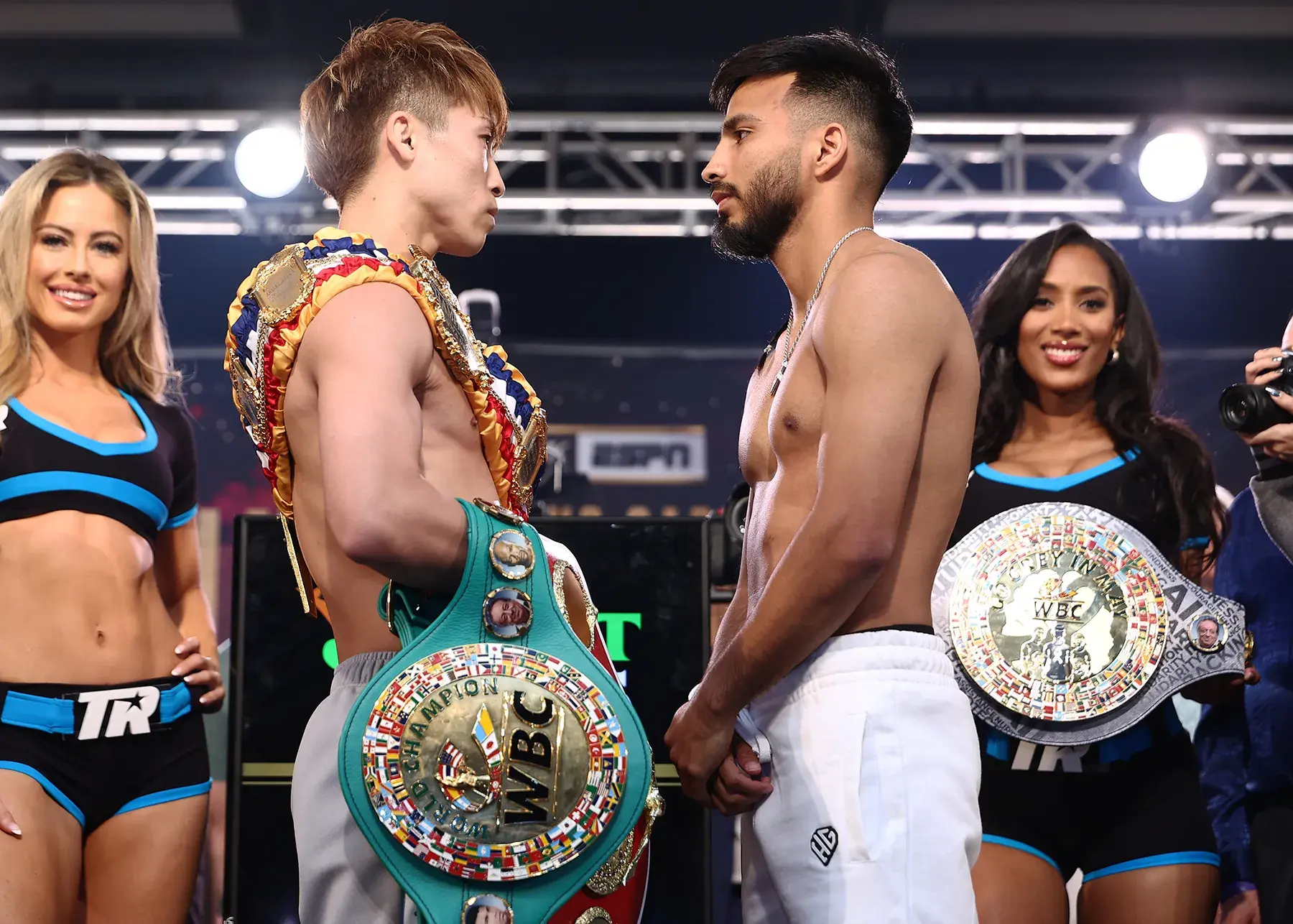 Naoya Inoue Ramon Cardenas weighin 5.3.25