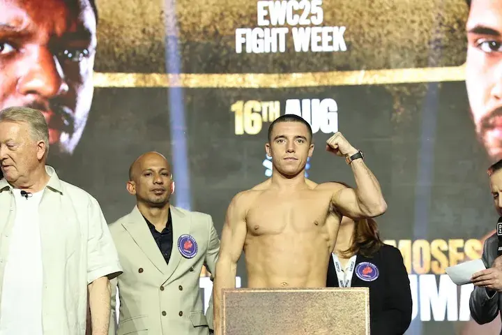 Nick Ball Weigh In 08152025