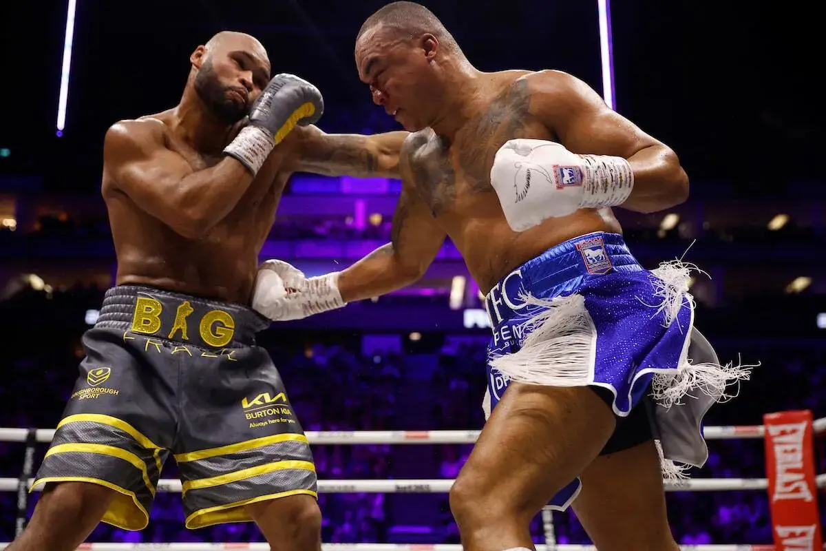 Frazer Clarke (left), who felt the power of Fabio Wardley (right) in a draw and a knockout loss in 2024, predicts Wardley will stop Daniel Dubois on Saturday in Manchester, England.