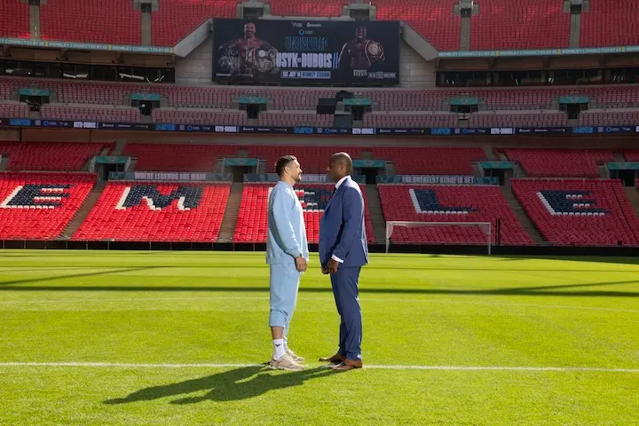 Oleksandr Usyk Daniel Dubois Photo: Queensberry Promotions