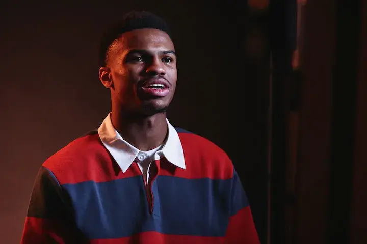 Olympian Omari Jones sets a high bar as he starts his professional journey 