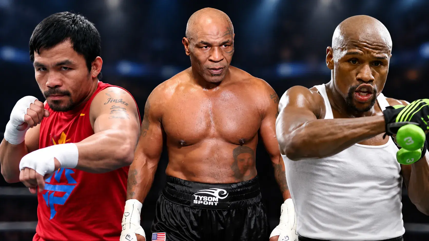 The likes of Pacquiao, Tyson and Mayweather still generate more interest than the leading fighters of today
