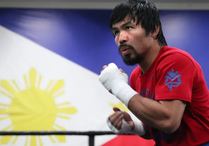 Pacquiao Trains