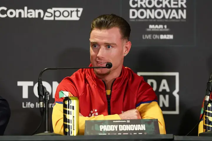 Paddy Donovan Photo Mark Robinson Matchroom Boxing