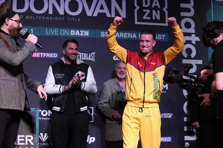 Paddy Donovan Photo Mark Robinson Matchroom Boxing