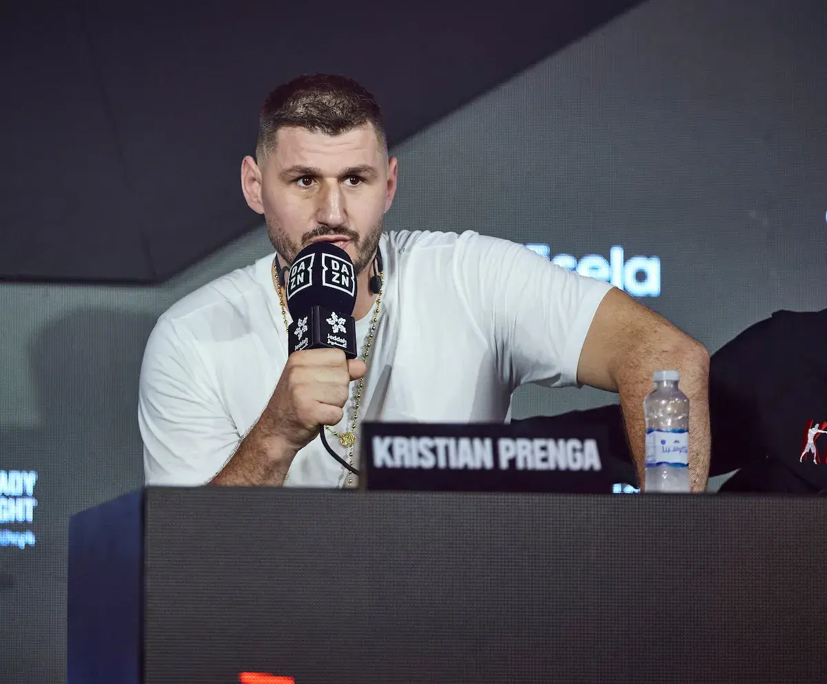 Kristian Prenga faces Anthony Joshua on Saturday