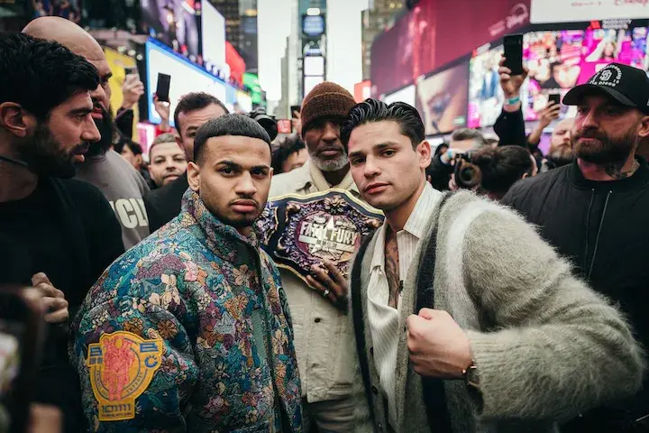 Rolando Romero Ryan Garcia Photo Amanda Westcott