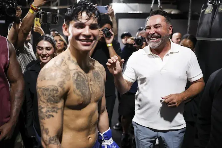 Ryan Garcia Oscar De La Hoya