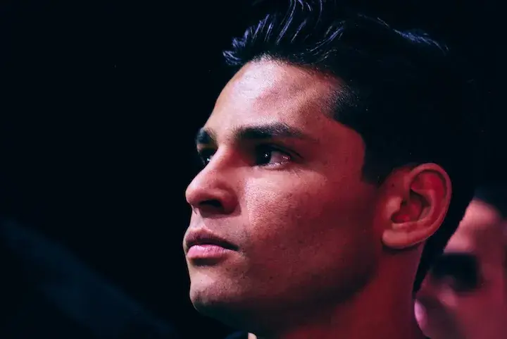 Ryan Garcia ahead of his 2025 bout with Rolly Romero