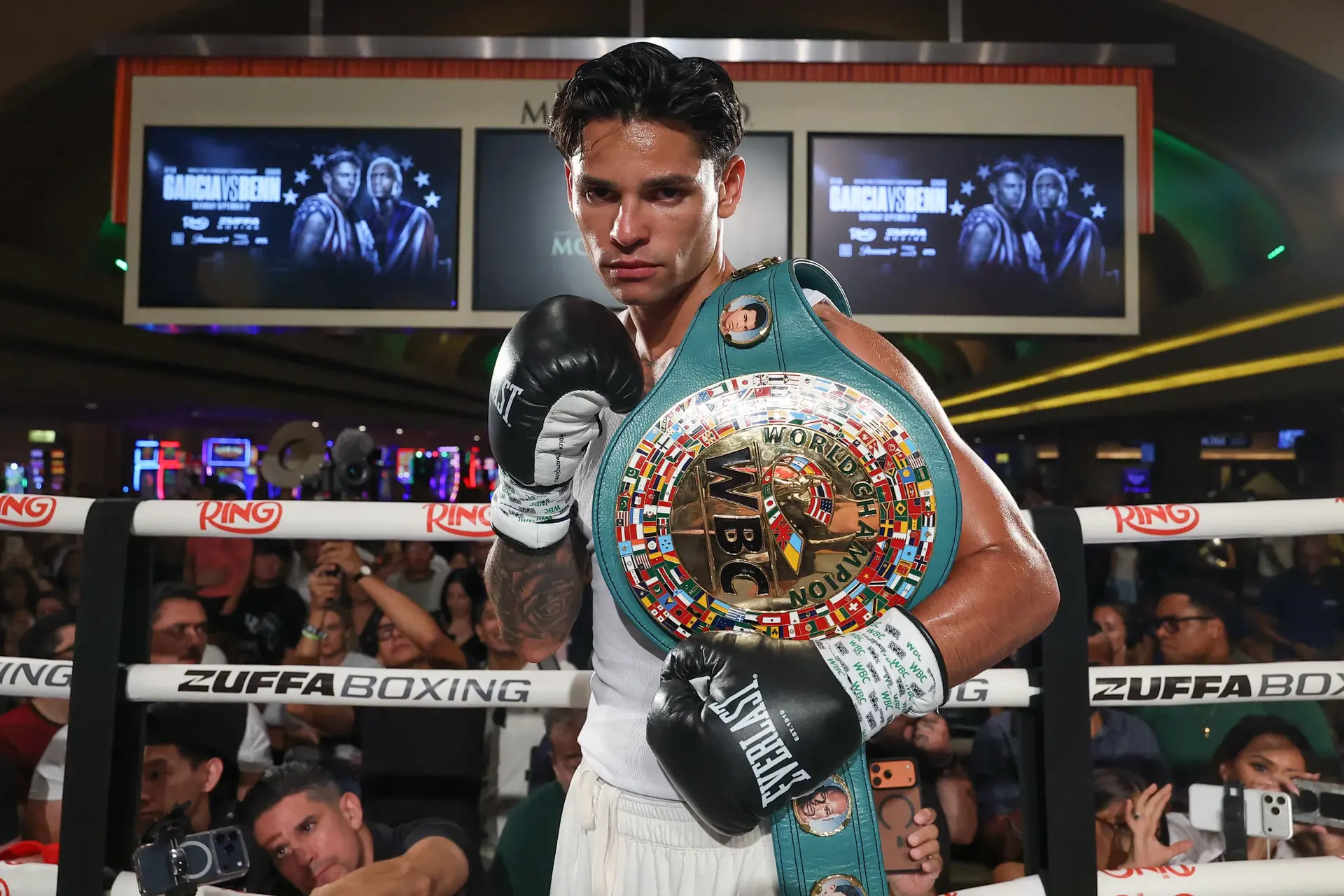 Ryan Garcia in the days leading to his September 12 showdown with Conor Benn in Las Vegas