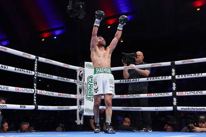 Shakhram Giyasov Photo: Mark Robinson / Matchroom Boxing