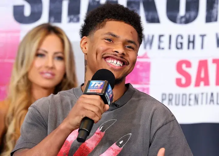 Shakur Stevenson Mic