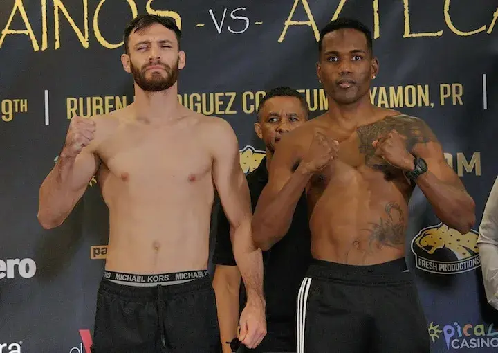 Subriel Matias, Roberto Ramirez make weight for Saturday bout