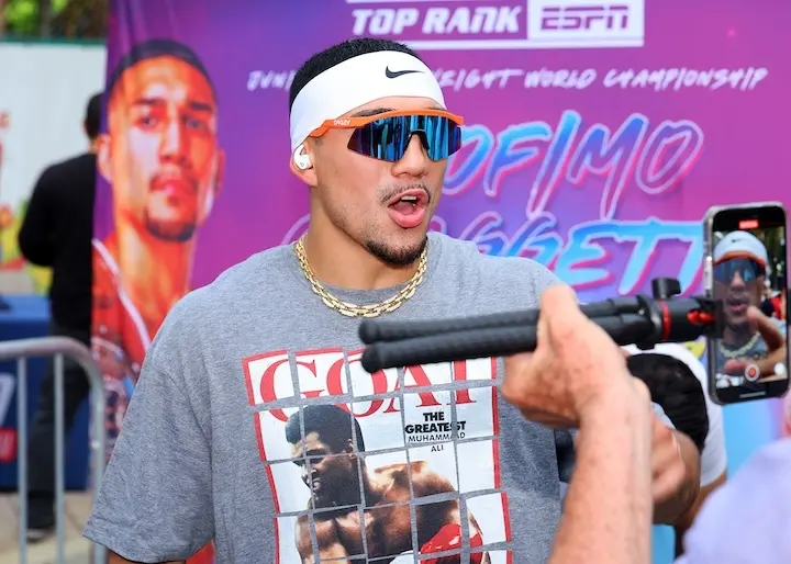 Teofimo Lopez Arrives