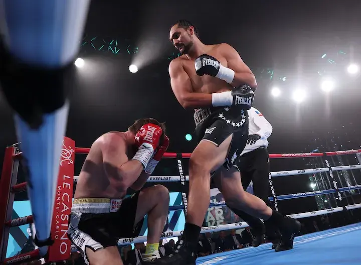Teremoana Jnr Photo: Mark Robinson Matchroom Boxing