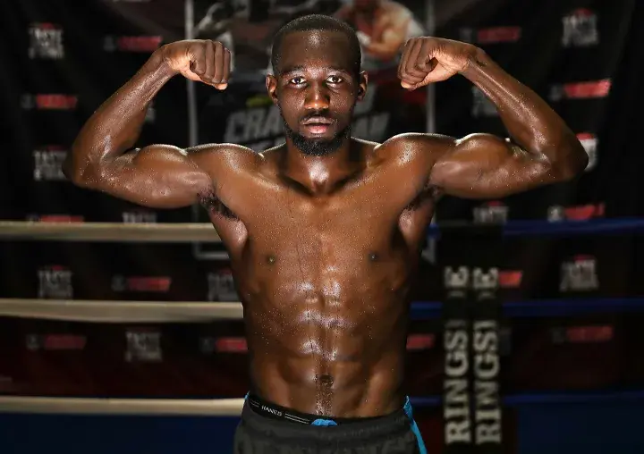 Terence Crawford Media Day Pose