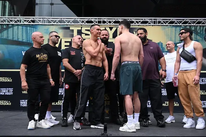 Tim Tszyu Anthony Velazquez Weigh In 12152025