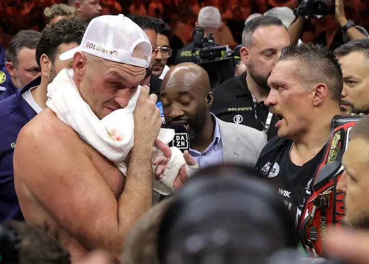Tyson Fury And Oleksandr Usyk End