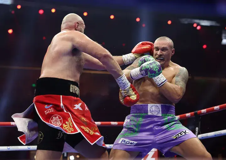Examining the scorecards for the Oleksandr Usyk-Tyson Fury rematch