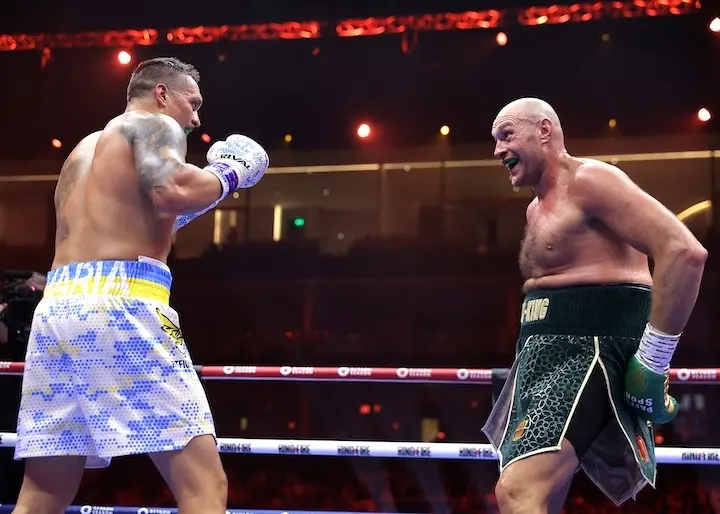 Tyson Fury Vs Oleksandr Usyk