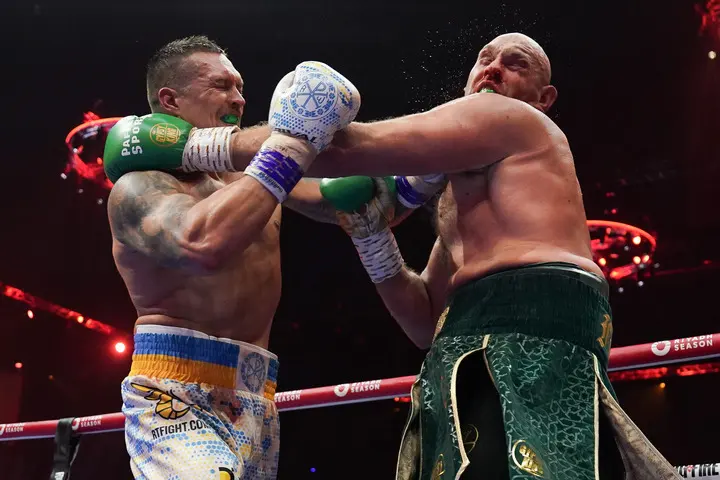 Usyk Fury Punch