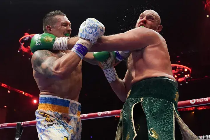 Usyk Fury Punch
