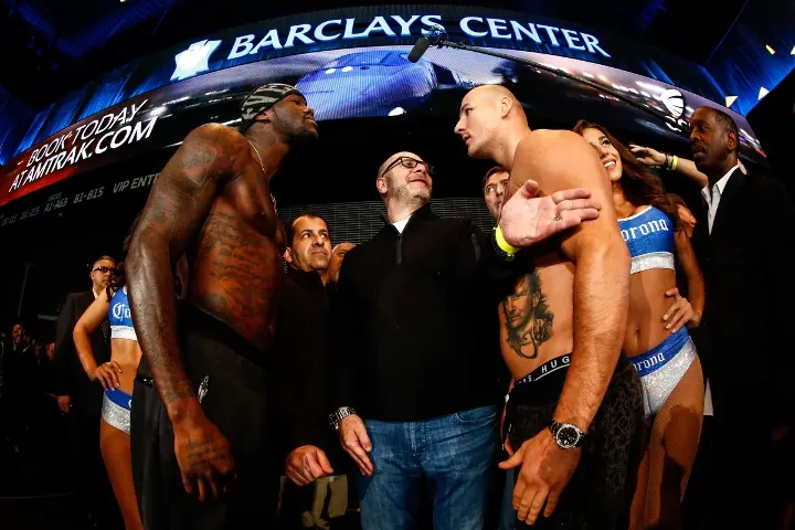 Wilder Vs Szpilka Weigh In