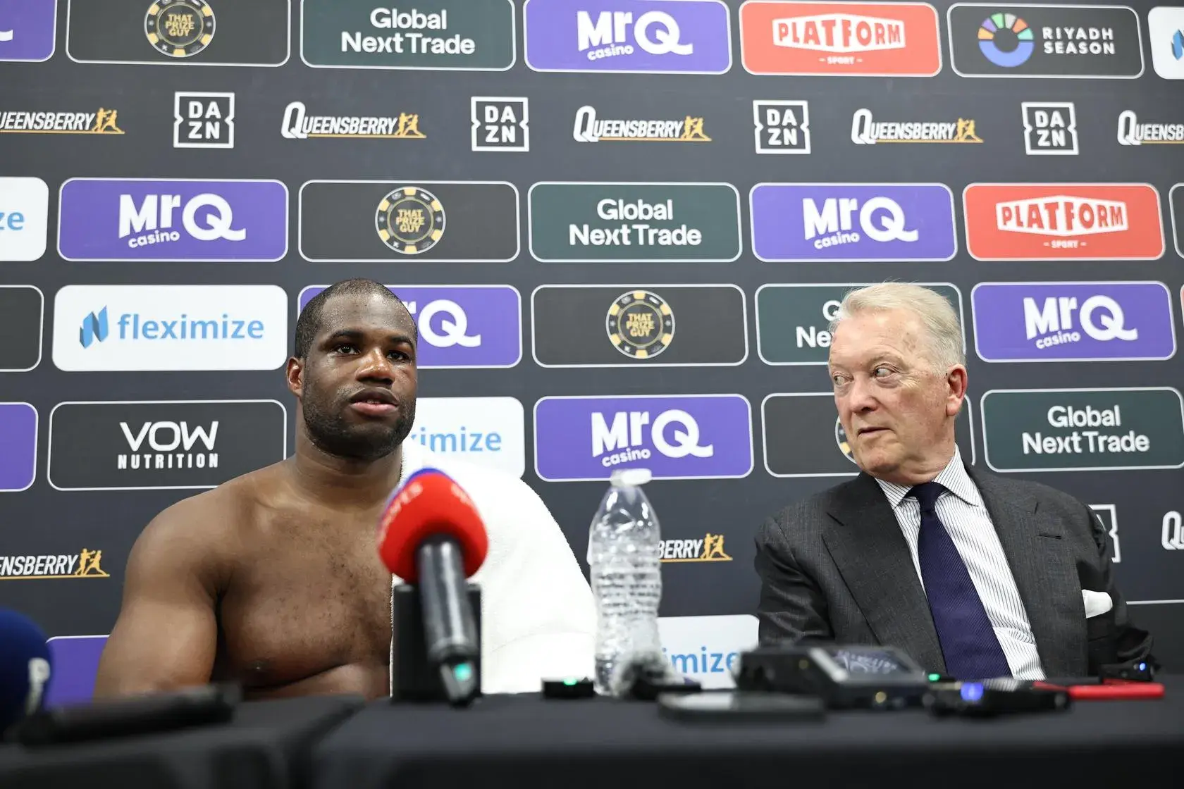 Daniel Dubois won the WBO heavyweight title from Fabio Wardley, having previously held the IBF title