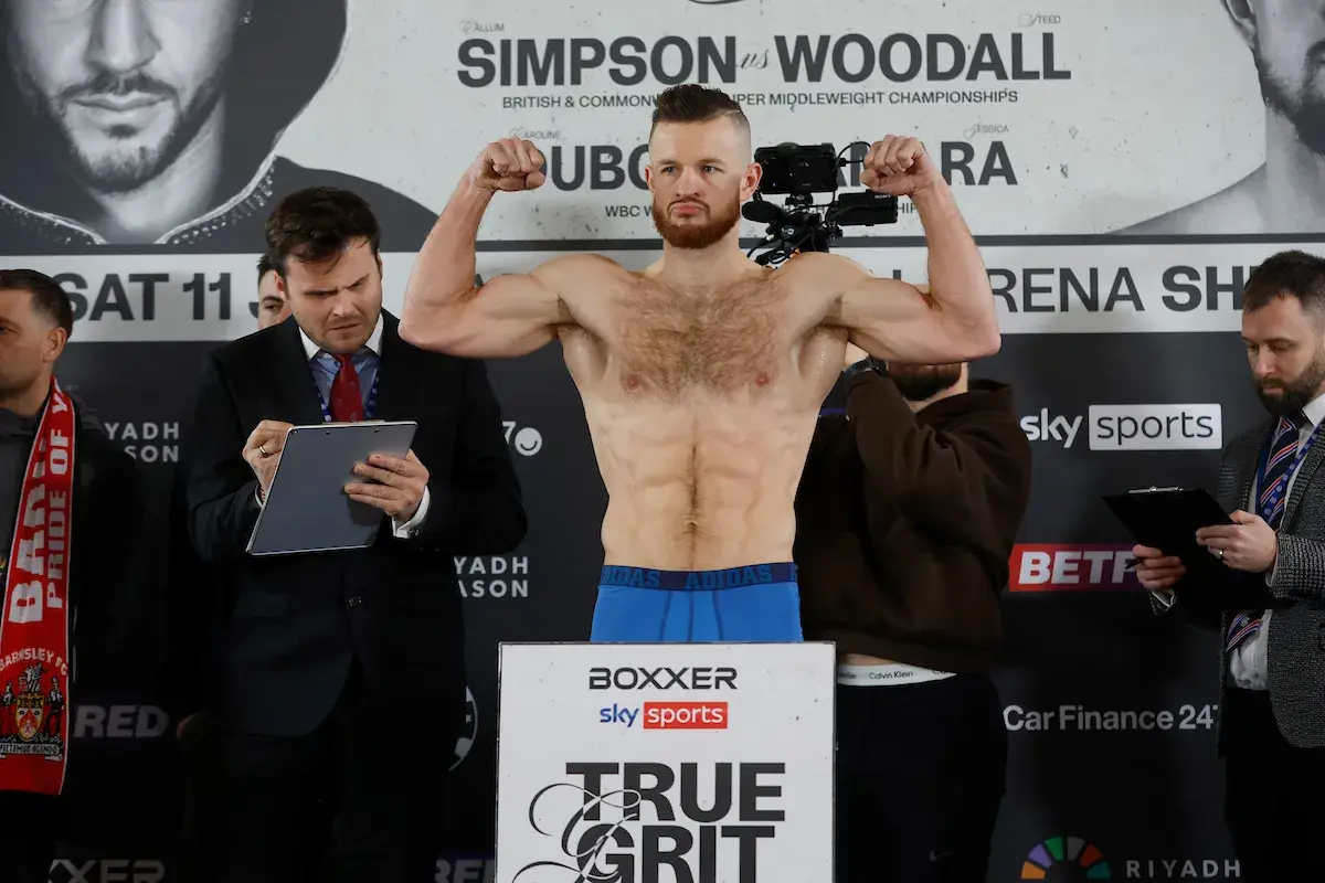 Steed Woodall weigh in