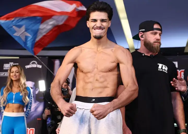 Xander Zayas Weigh In 07252025