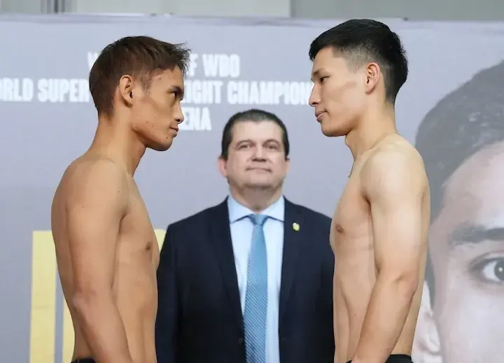 Yuni Takada Ryusei Matsumoto Weigh In 09132025