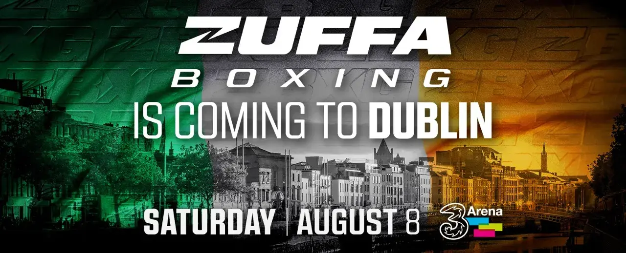 Zuffa Boxing is coming to Ireland on August 8, 2026