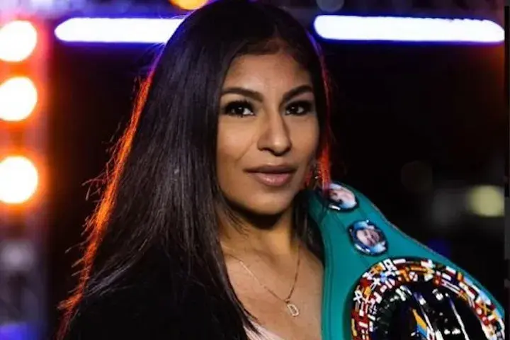 WBC women's super flyweight champion Adelaida Ruiz
