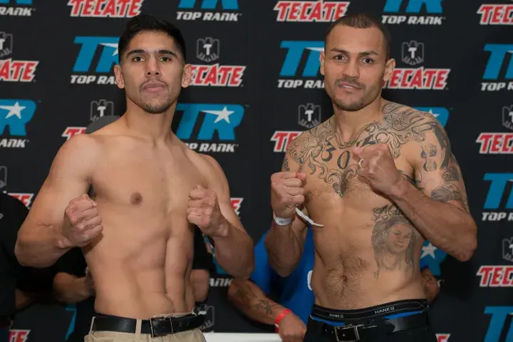 Alvarado Vs Torres Facing Camera