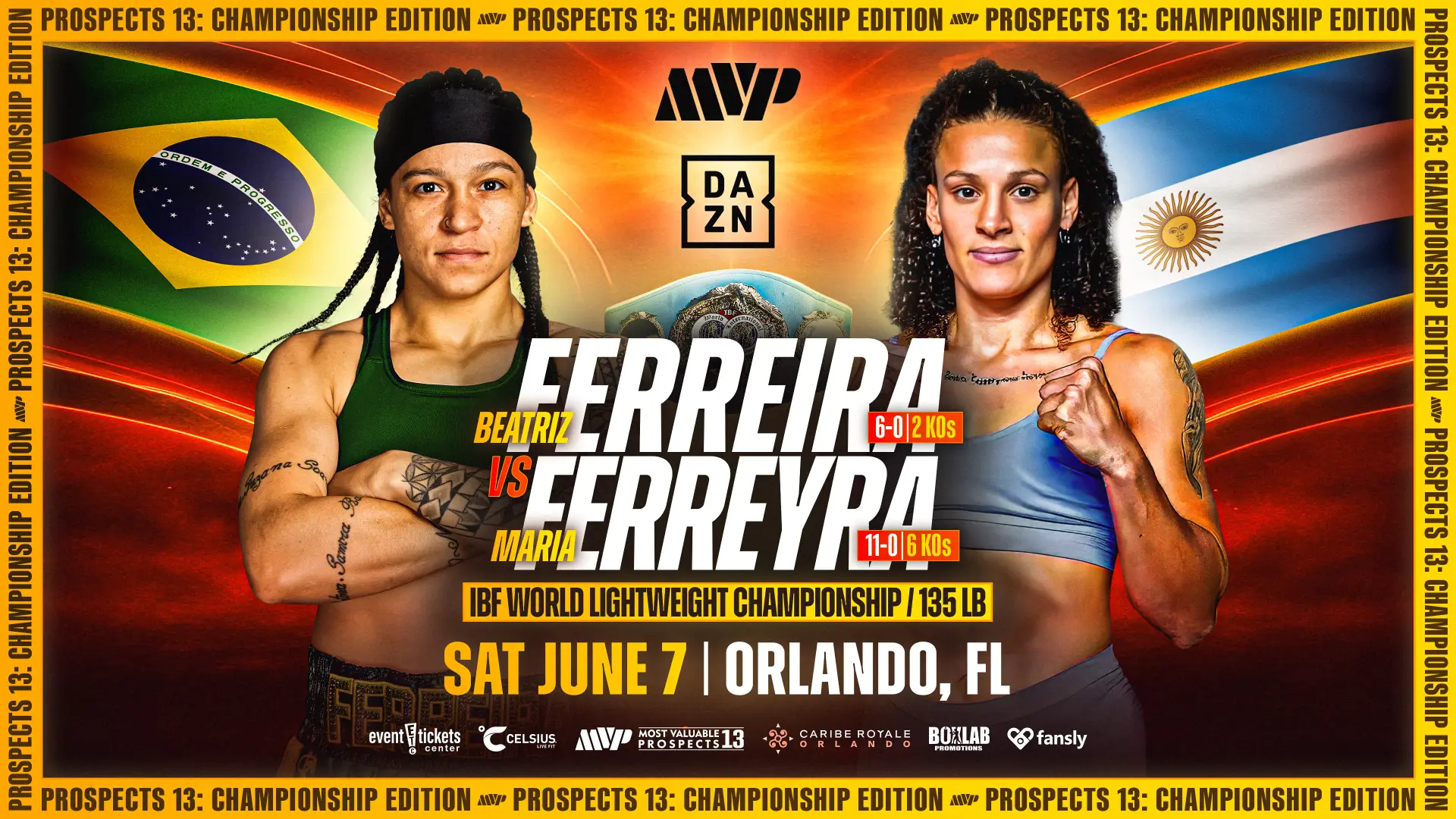 Beatriz Ferreira vs Maria Ines Ferreyra 2025 poster