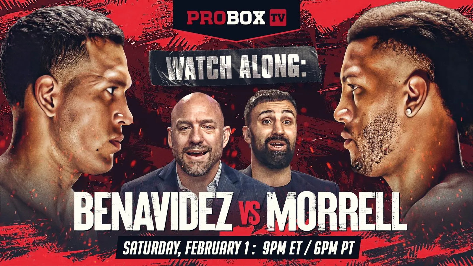 Benavidez-Morrell watch along