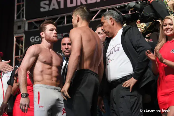 Canelo Golovkin Rematch Weights