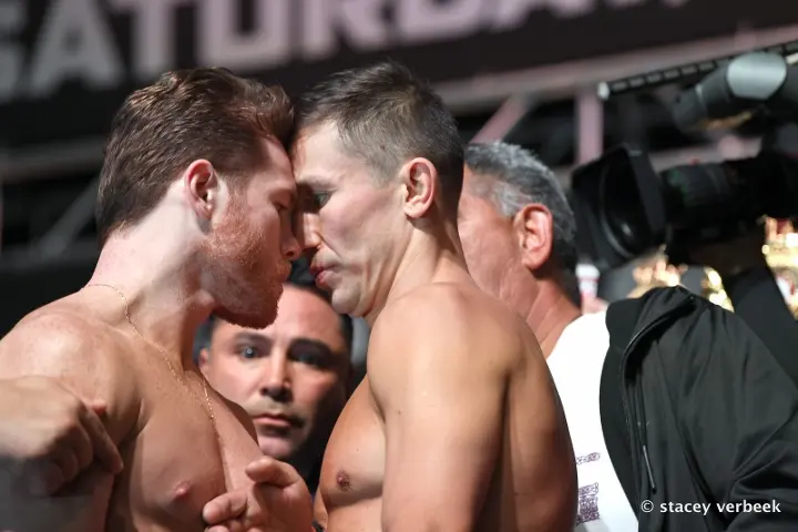 Canelo Golovkin Rematch Weights