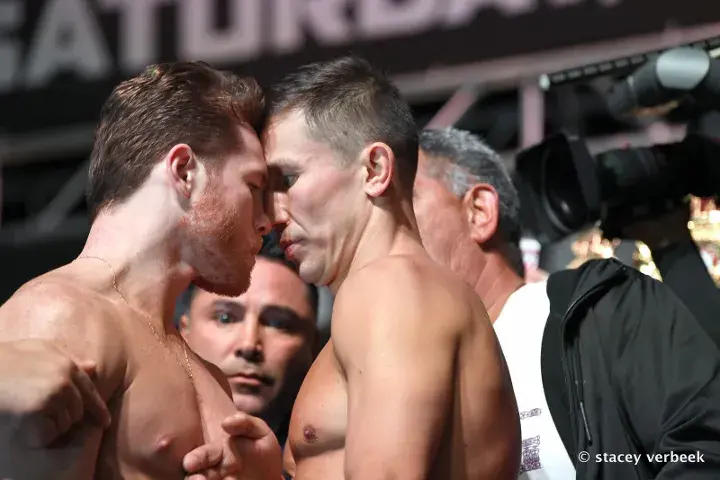 Canelo Golovkin Rematch Weights