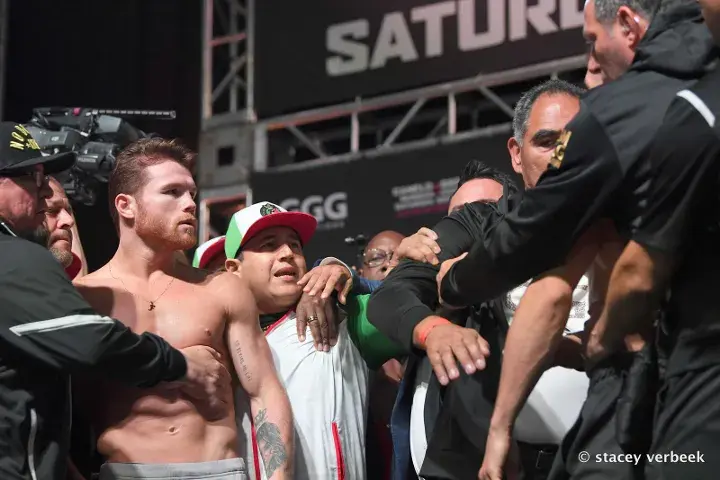 Canelo Golovkin Rematch Weights