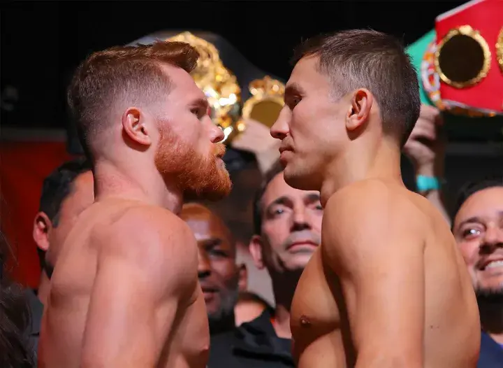 Canelo Golovkin Weights