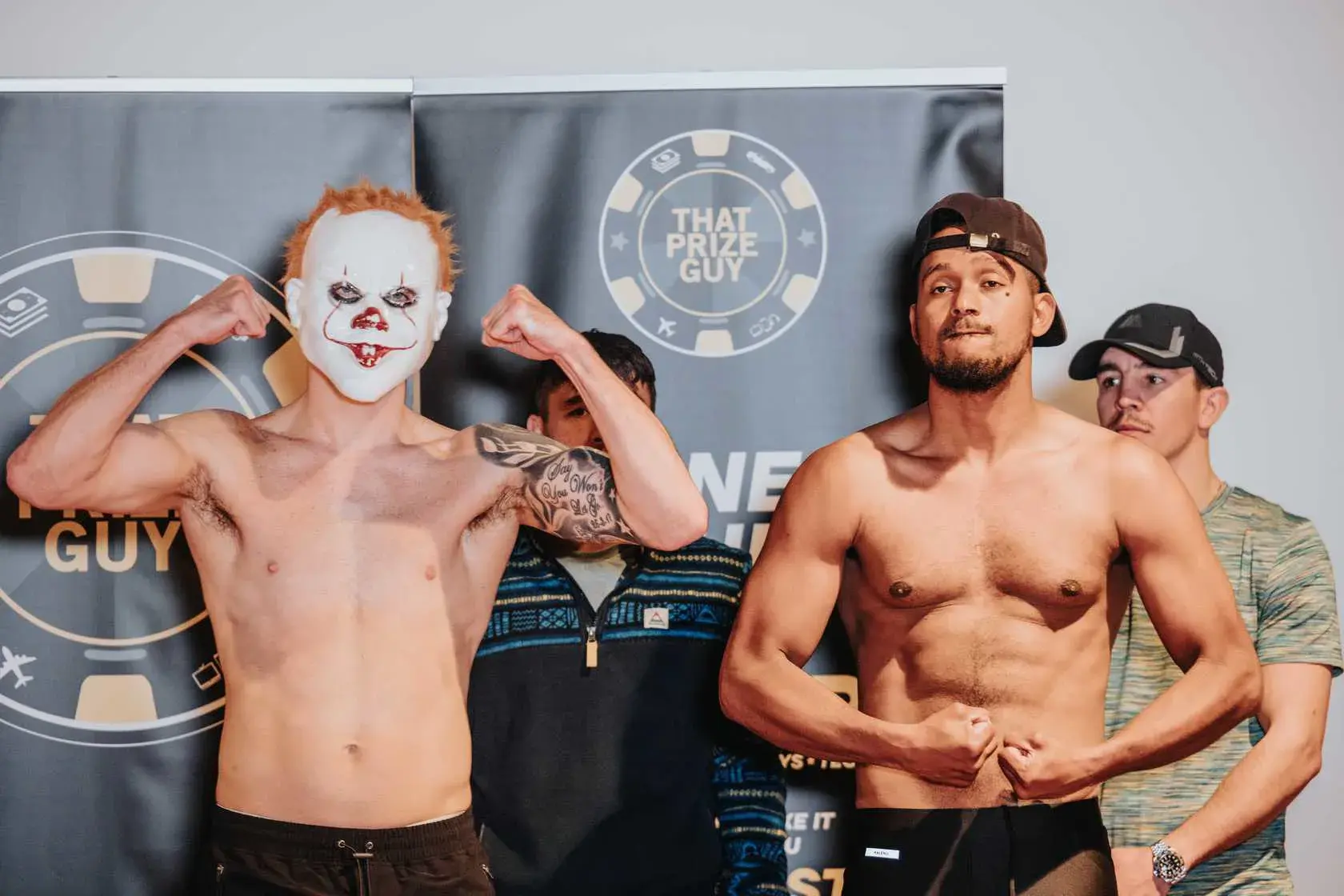 Padraig McCrory and Leonard Carrillo weigh in ahead of ProBox event in Ireland