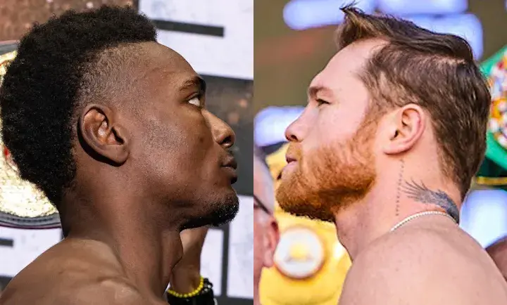 Christian Mbilli and Saul "Canelo" Alvarez