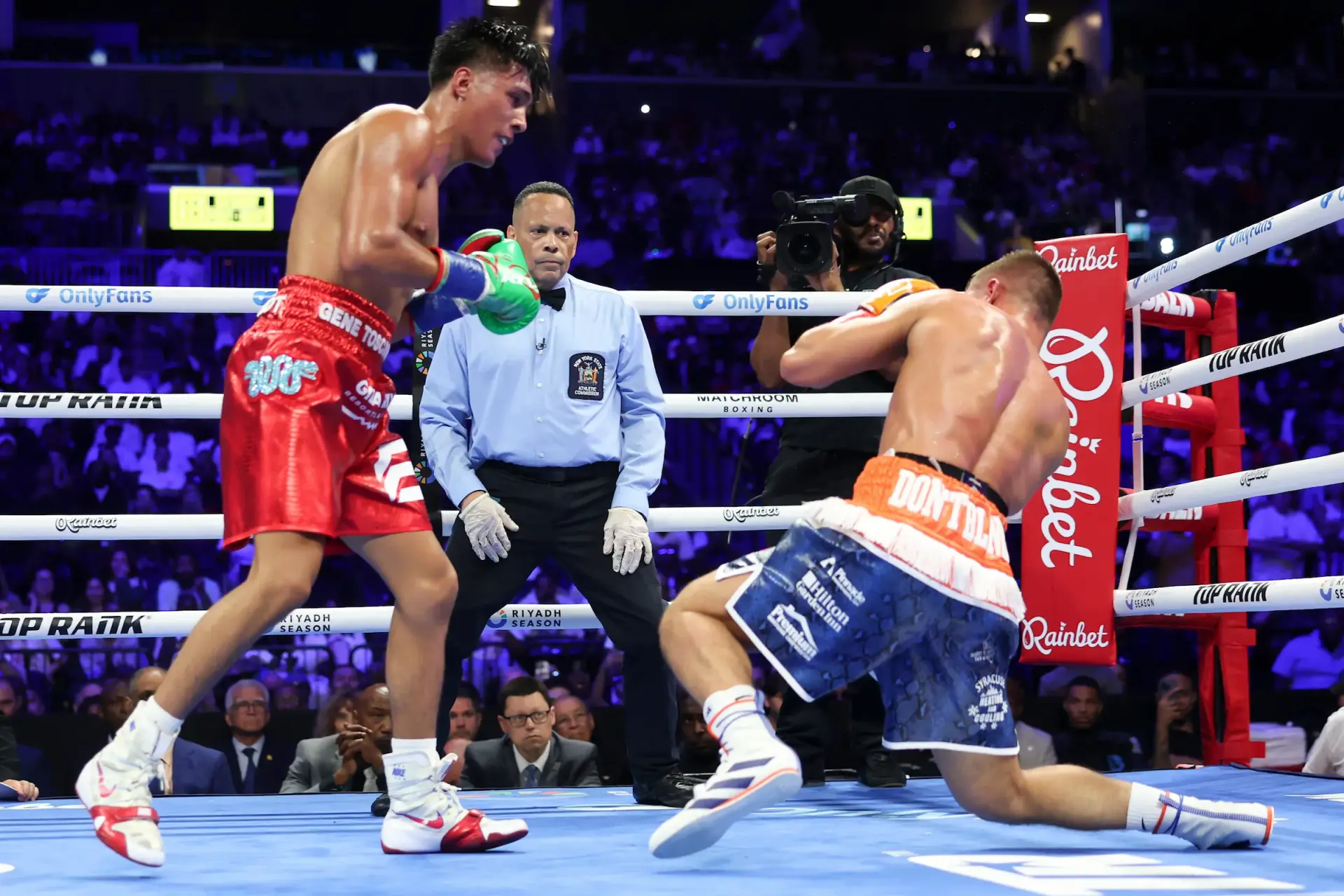 Emiliano Vargas drops Bryce Mills, June 27, 2026